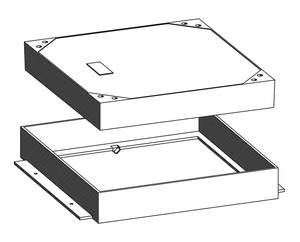 Kabelschachtabdeckung